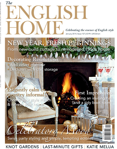 英国《The English Home》室内设计杂志PDF电子版【2014年合集12期】