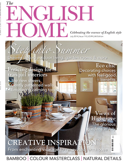 英国《The English Home》室内设计杂志PDF电子版【2014年合集12期】