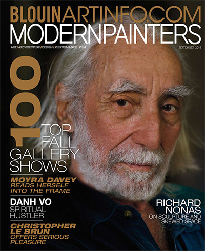 美国《Modern Painters》当代画家杂志PDF电子版【2014年合集11期】