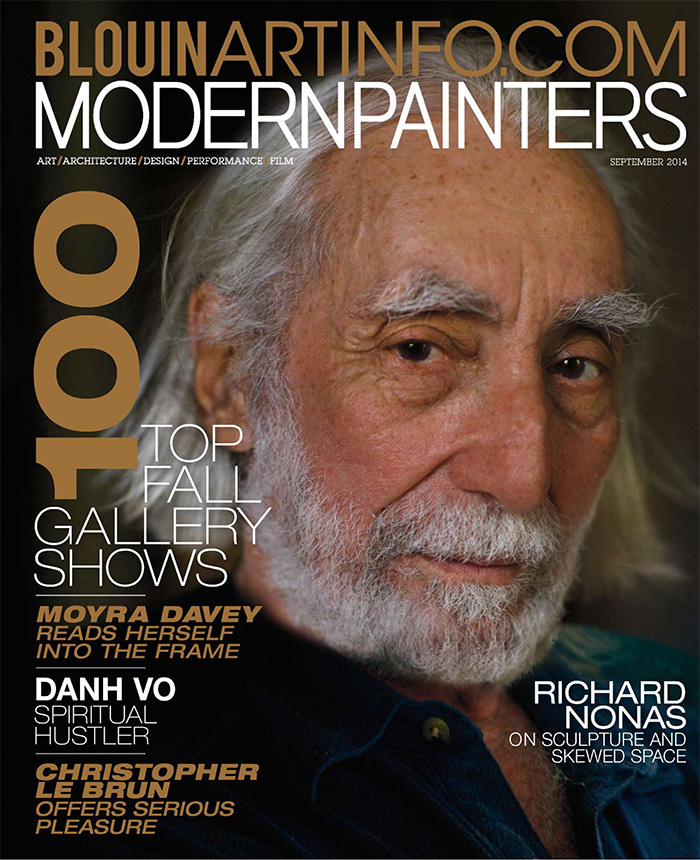 美国《Modern Painters》当代画家杂志PDF电子版【2014年09月刊免费下载阅读】