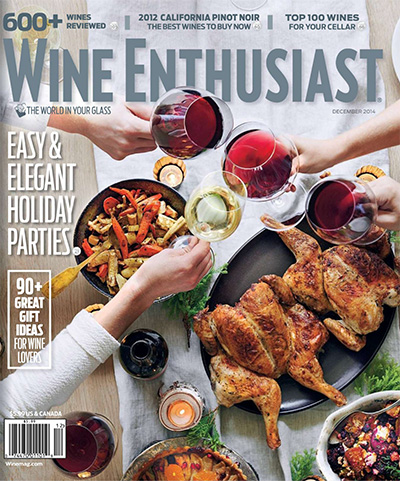 美国《Wine Enthusiast》葡萄酒爱好者杂志PDF电子版【2014年合集8期】