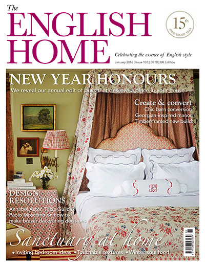 英国《The English Home》室内设计杂志PDF电子版【2016年合集12期】