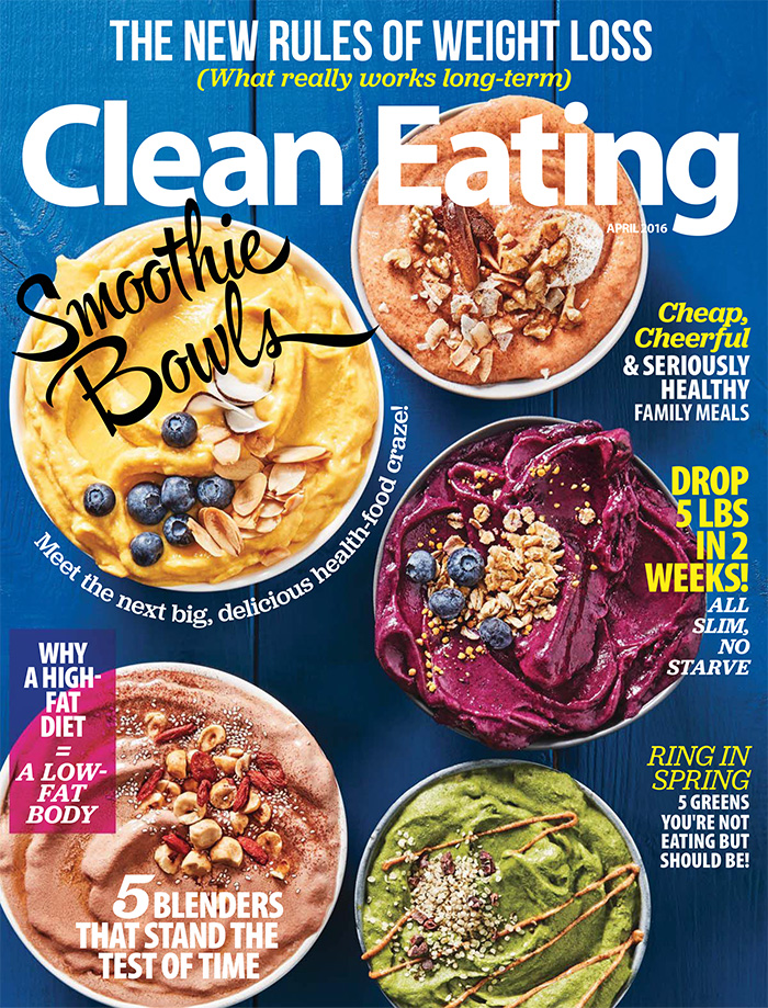 美国《Clean Eating》健康美食杂志PDF电子版合集【2016年04月刊免费下载阅读】