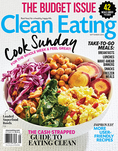 美国《Clean Eating》健康美食杂志PDF电子版【2016年合集9期】