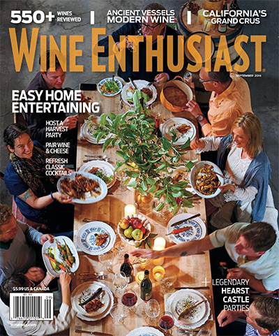 美国《Wine Enthusiast》葡萄酒爱好者杂志PDF电子版【2016年合集11期】
