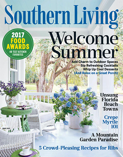 美国《Southern Living》装饰生活杂志PDF电子版【2017年合集10期】