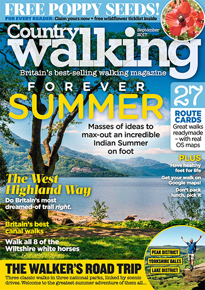 英国《Country Walking》乡村旅行杂志PDF电子版【2017年合集11期】