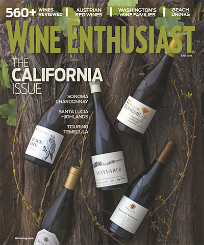 美国《Wine Enthusiast》葡萄酒爱好者杂志PDF电子版【2018年合集11期】