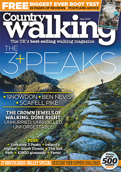英国《Country Walking》乡村旅行杂志PDF电子版【2019年合集12期】