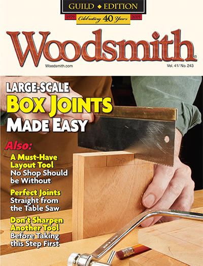 美国《Woodsmith》木工技术杂志PDF电子版【2019年合集6期】