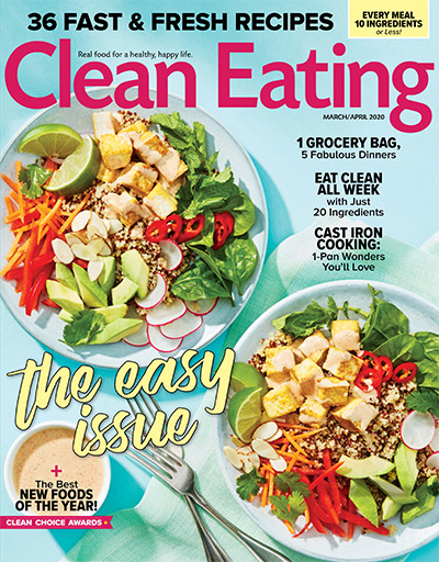 美国《Clean Eating》健康美食杂志PDF电子版【2020年合集6期】