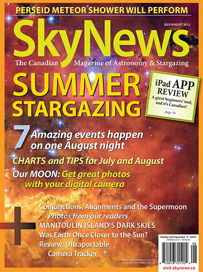加拿大《SkyNews》天文杂志PDF电子版【2012年合集5期】