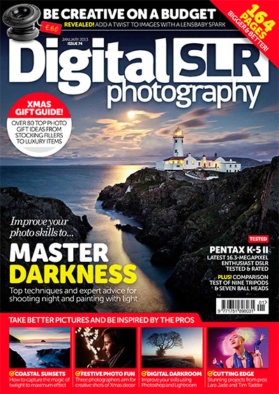 美国《Digital SLR Photography》数码摄影杂志PDF电子版【2013年合集12期】