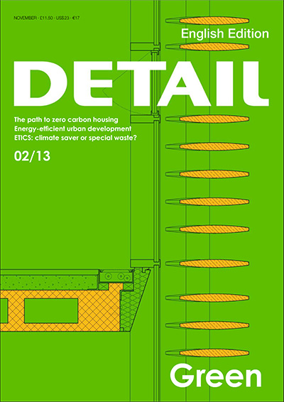 英文版《Detail·Green》建筑细部杂志PDF电子版【2011-2014年合集6期】