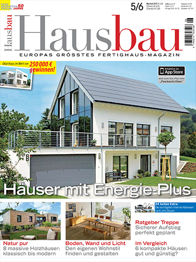 德国《Hausbau》房屋建筑杂志PDF电子版【2013年合集6期】