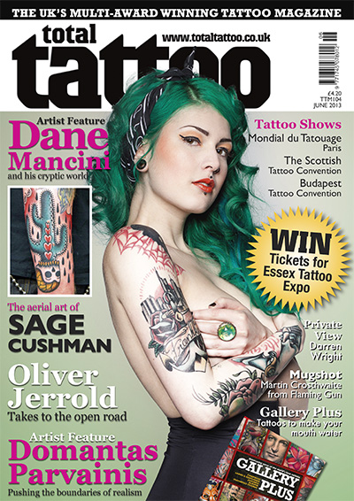 英国《Total Tattoo》纹身刺青杂志PDF电子版【2013年合集12期】