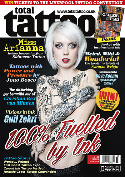 英国《Total Tattoo》纹身刺青杂志PDF电子版【2014年合集12期】