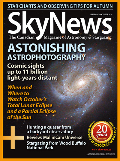加拿大《SkyNews》天文杂志PDF电子版【2014年合集6期】
