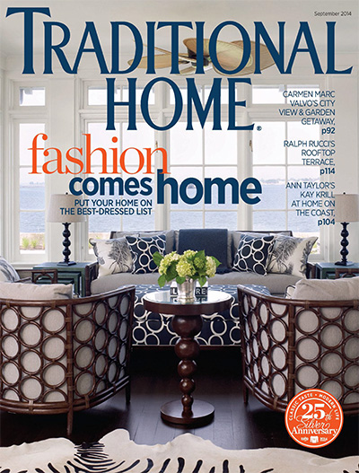 美国《Traditional Home》传统住宅装饰杂志PDF电子版【2014年合集6期】