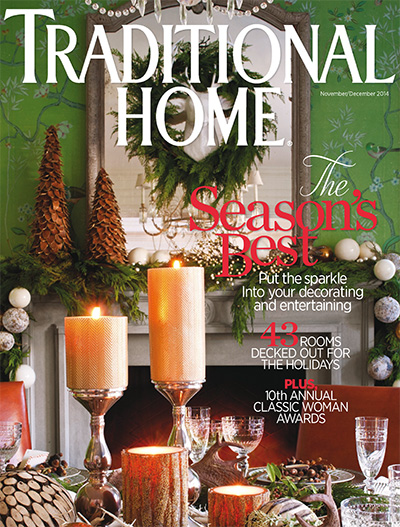 美国《Traditional Home》传统住宅装饰杂志PDF电子版【2014年合集6期】