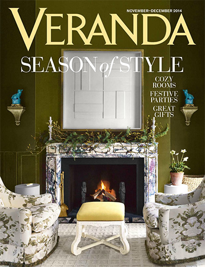 美国《Veranda》室内软装设计杂志PDF电子版【2014年合集6期】