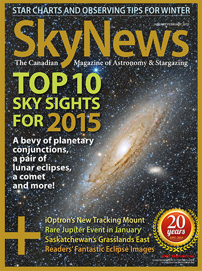 加拿大《SkyNews》天文杂志PDF电子版【2015年合集6期】