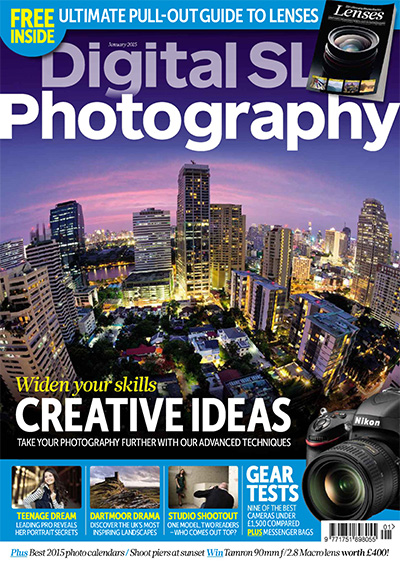 美国《Digital SLR Photography》数码摄影杂志PDF电子版【2015年合集12期】