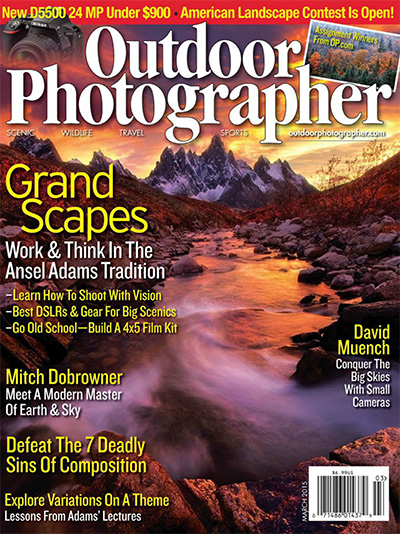 美国《Outdoor Photographer》户外摄影杂志PDF电子版【2015年合集11期】