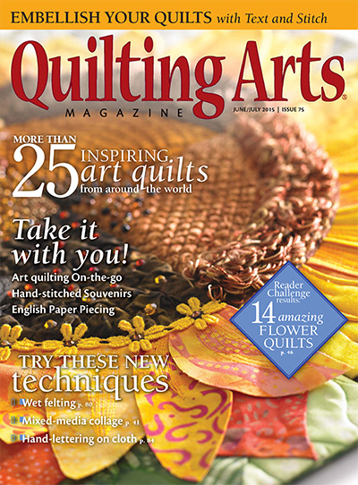 美国《Quilting Arts》绗缝艺术杂志PDF电子版【2015年合集6期】