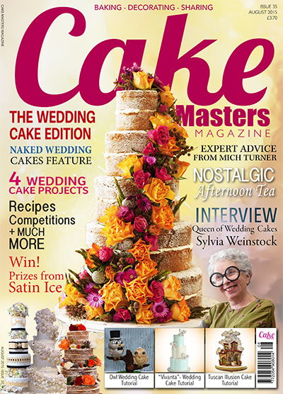 英国《Cake Masters》蛋糕大师杂志PDF电子版【2015年合集9期】