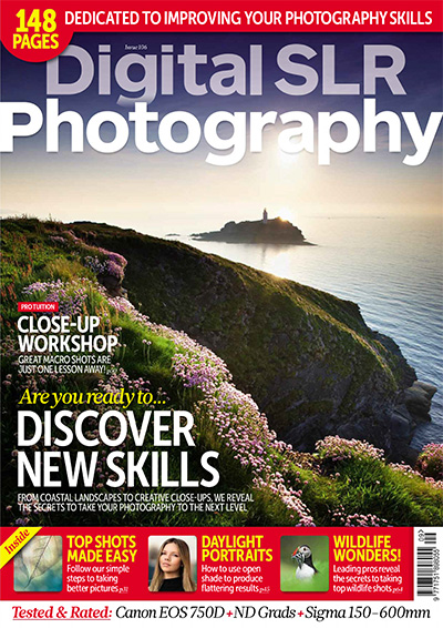 美国《Digital SLR Photography》数码摄影杂志PDF电子版【2015年合集12期】