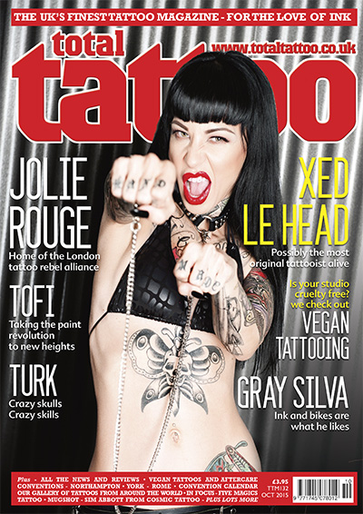 英国《Total Tattoo》纹身刺青杂志PDF电子版【2015年合集11期】