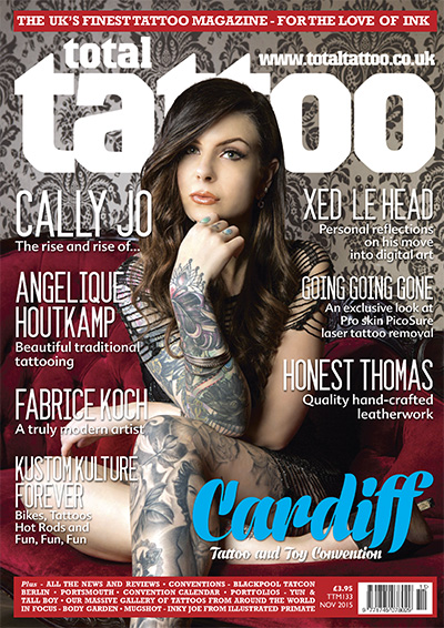 英国《Total Tattoo》纹身刺青杂志PDF电子版【2015年合集11期】