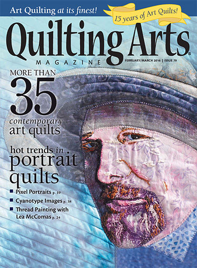 美国《Quilting Arts》绗缝艺术杂志PDF电子版【2016年合集6期】