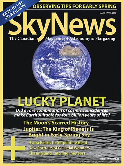 加拿大《SkyNews》天文杂志PDF电子版【2016年合集6期】