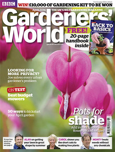 英国《BBC Gardeners World》园艺杂志PDF电子版【2016年合集11期】