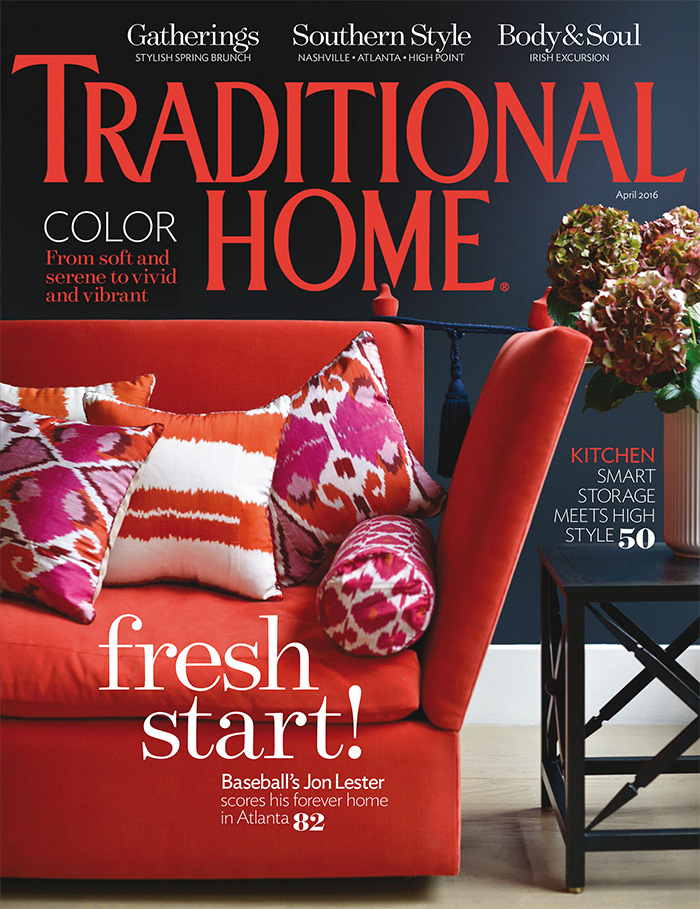 美国《Traditional Home》传统住宅装饰杂志PDF电子版【2016年04月刊免费下载阅读】