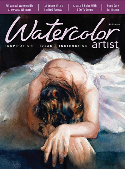 美国《Watercolor Artist》水彩画家杂志PDF电子版【2016年合集6期】
