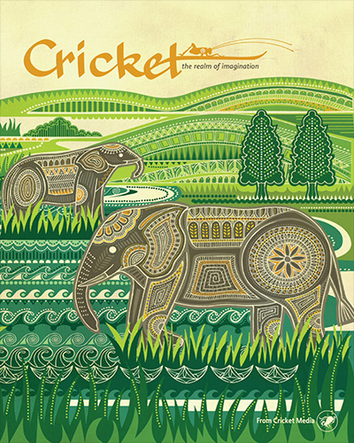 美国《Cricket》儿童读物杂志PDF电子版【2016年合集9期】