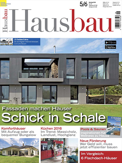 德国《Hausbau》房屋建筑杂志PDF电子版【2016年合集6期】