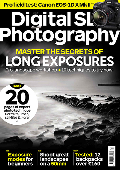 美国《Digital SLR Photography》数码摄影杂志PDF电子版【2016年合集12期】