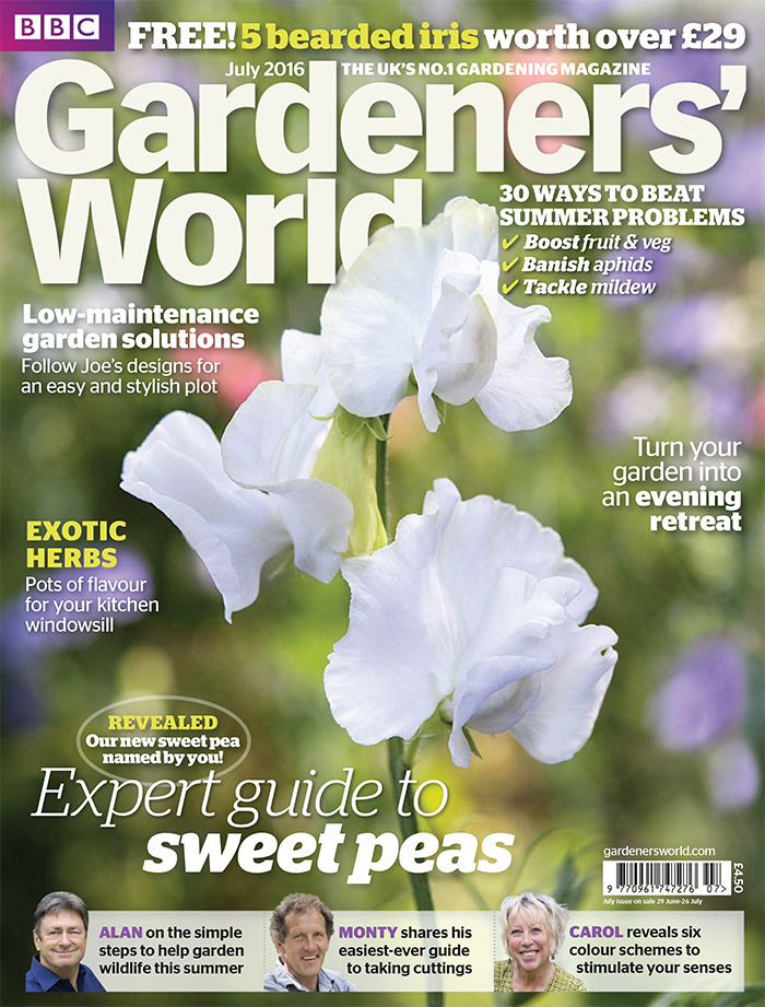 英国《BBC Gardeners World》园艺杂志PDF电子版【2016年07月刊免费下载阅读】