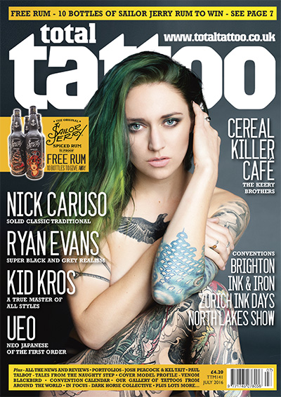 英国《Total Tattoo》纹身刺青杂志PDF电子版【2016年合集12期】