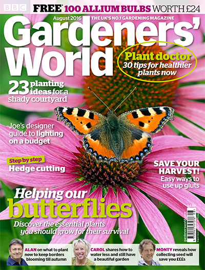 英国《BBC Gardeners World》园艺杂志PDF电子版【2016年合集12期】