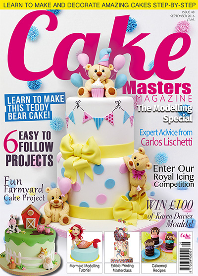 英国《Cake Masters》蛋糕大师杂志PDF电子版【2016年合集12期】