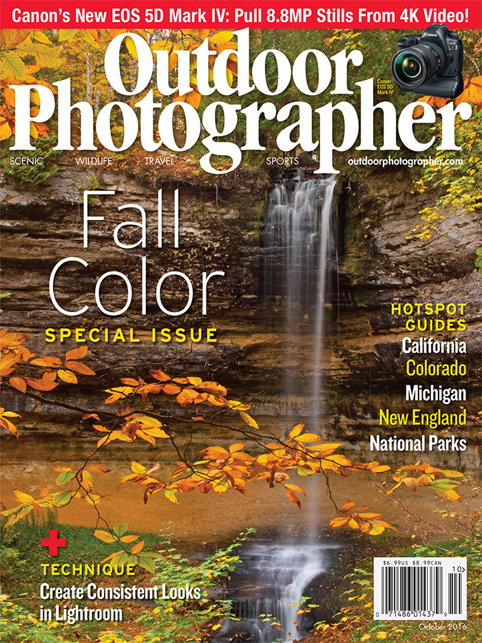 美国《Outdoor Photographer》户外摄影杂志PDF电子版【2016年10月刊免费下载阅读】