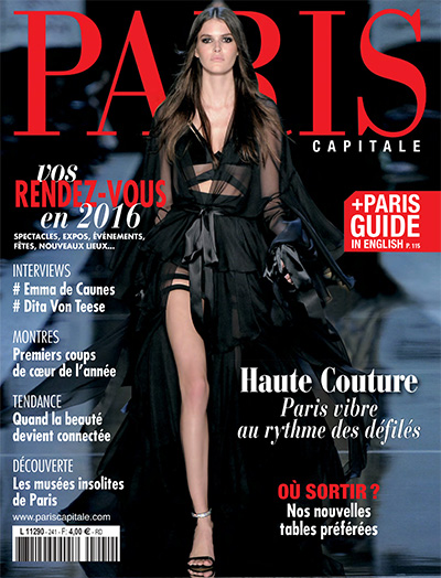 法国《Paris Capitale》生活时尚杂志PDF电子版【2016年合集9期】