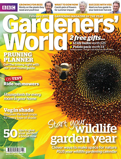 英国《BBC Gardeners World》园艺杂志PDF电子版【2017年合集12期】