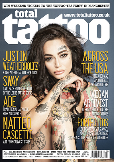 英国《Total Tattoo》纹身刺青杂志PDF电子版【2017年合集12期】