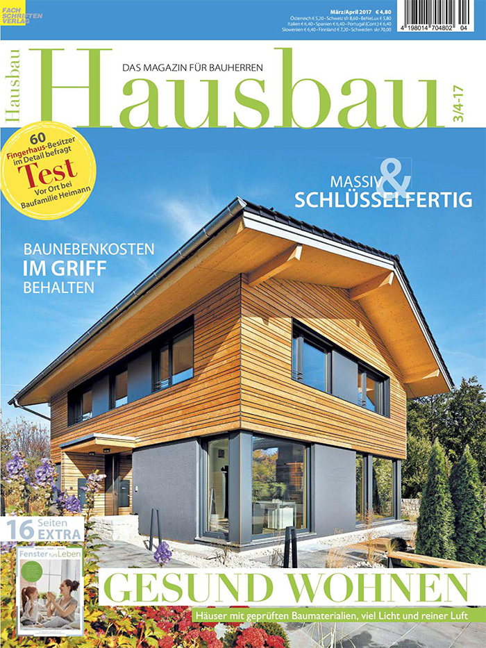 德国《Hausbau》房屋建筑杂志PDF电子版【2017年03/04月刊免费下载阅读】